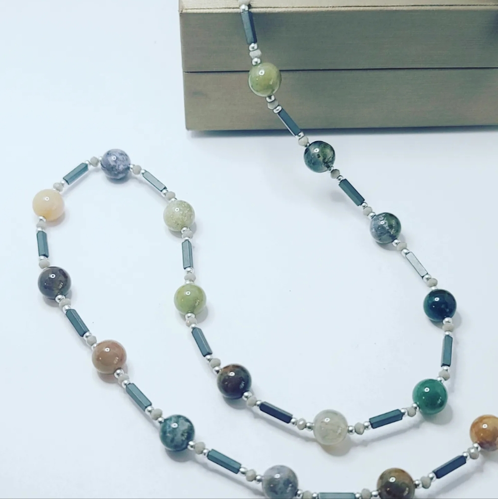 India Agate necklace